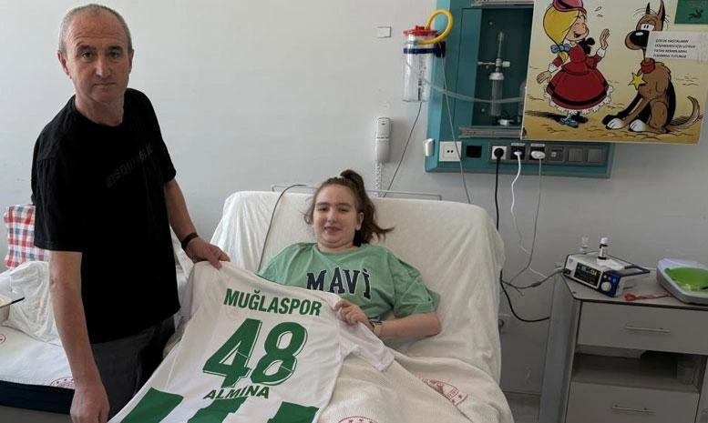 15 yaşındaki Almina yoğun bakım sürecinin ardından çocuk servisine alındı