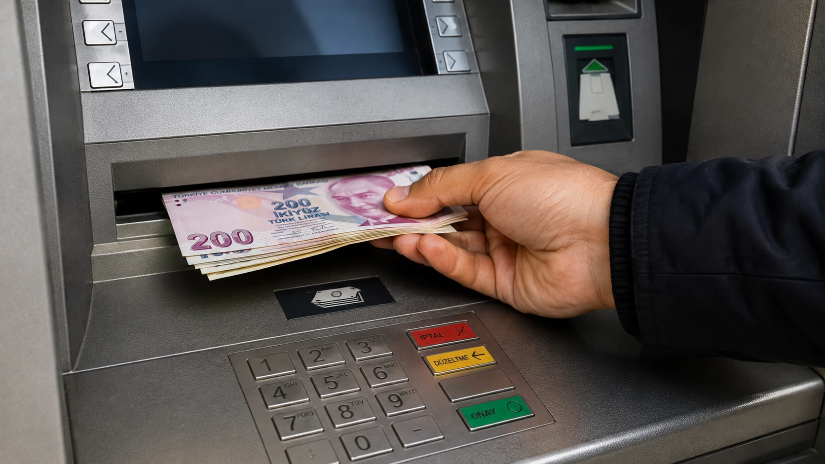 ATM'lerde küçük banknot dönemi sona erdi, yeni çekim kuralları başladı