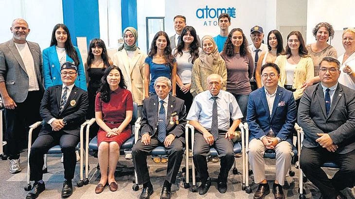 Atomy, Kore gazisi torunlarına eğitim desteği veriyor