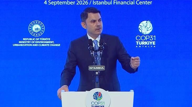Bakan Kurum İstanbul'da iklim finansmanı ve kiralık konut projelerini açıkladı