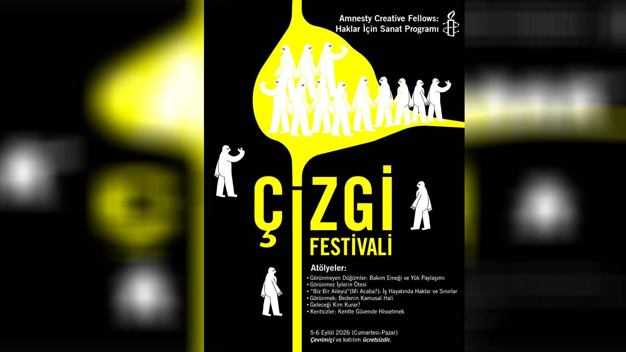 Çizgi Festivali’nde insan hakları ve sanat temalı çevrimiçi atölyeler düzenlenecek