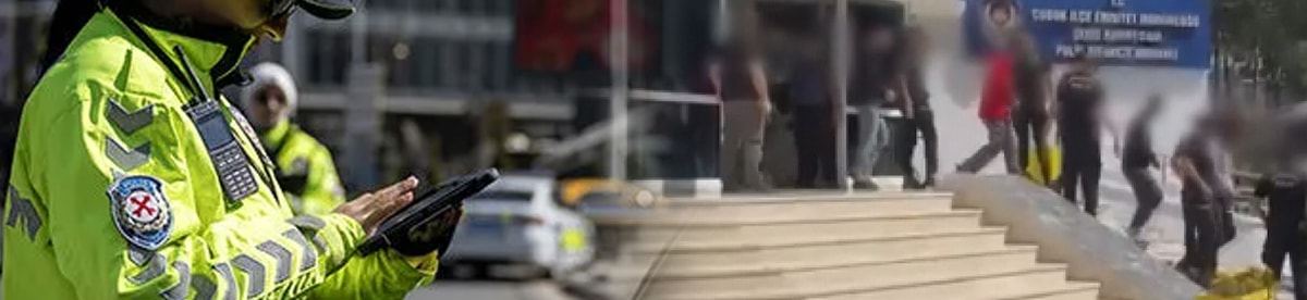 Çubuk'ta uygulama noktalarını haber veren 36 kişi gözaltına alındı