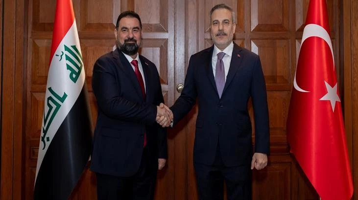 Dışişleri Bakanı Hakan Fidan, KKTC ve Irak heyetleriyle görüştü