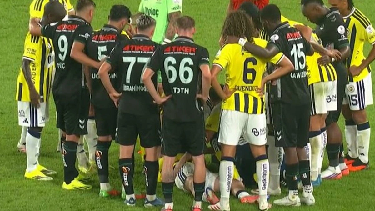 Fenerbahçeli Kerem Aktürkoğlu maçta sakatlandı