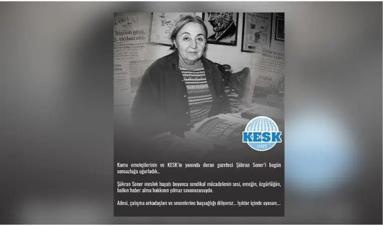 Gazeteci Şükran Soner hayatını kaybetti