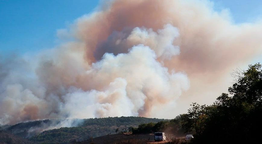 Gebze-Dilovası sınırındaki orman yangını kontrol altına alındı