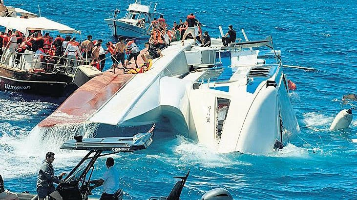 Girne açıklarındaki gemi kazasında sigorta poliçeleri bulunamadı