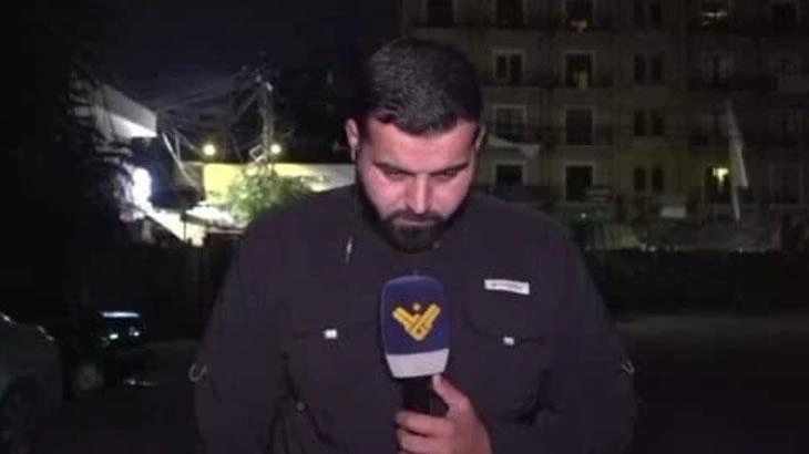 Lübnanlı muhabir İsrail hava saldırısında yaralandı
