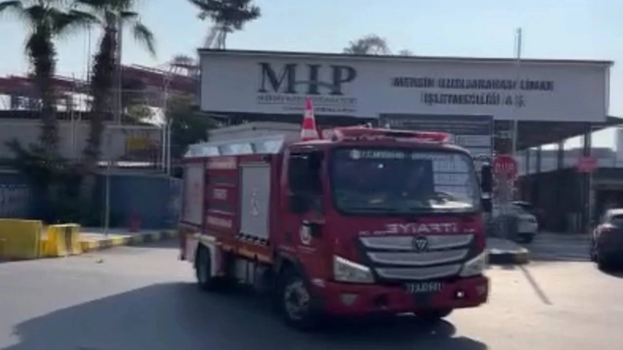 Mersin Limanı'nda kimyasal sızıntı iddiası sonrası işçiler hastaneye kaldırıldı