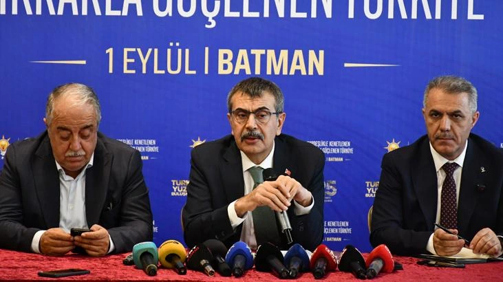 Milli Eğitim Bakanı Yusuf Tekin'den Batman'da terör sorununun çözümü çağrısı
