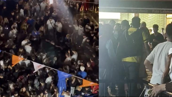 Poizi konserinde kavga çıktı, polis müdahale etti