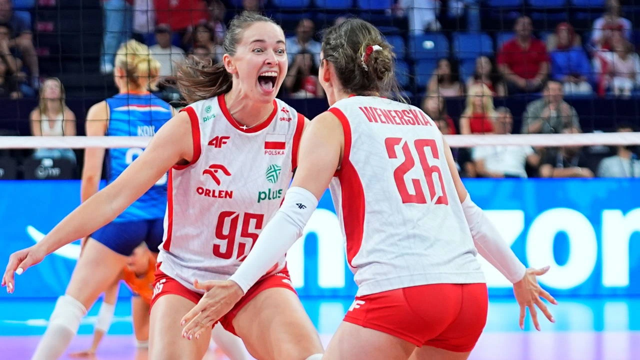 Polonya, Avrupa Voleybol Şampiyonası'nda Hollanda'yı 3-1 yendi