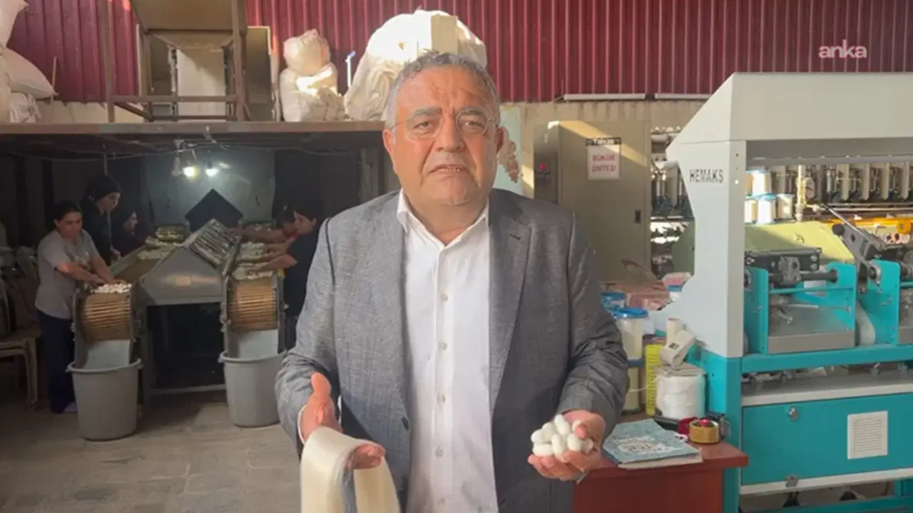 Sezgin Tanrıkulu'ndan Kulp'taki ipek kozası üreticilerine destek çağrısı