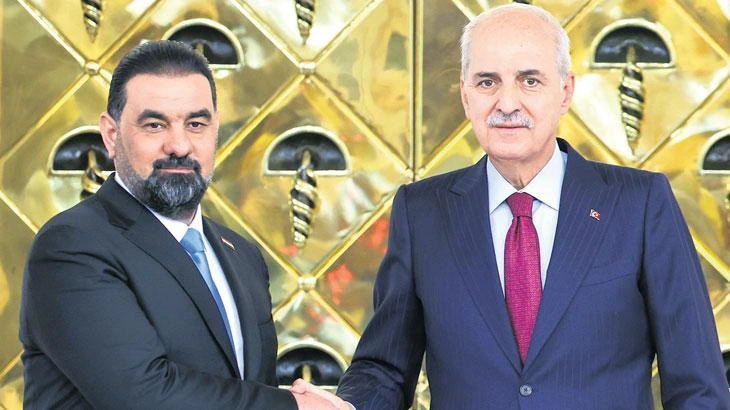 TBMM Başkanı Kurtulmuş ve Irak Meclis Başkanı Halbusi terörsüz bölge vurgusu yaptı