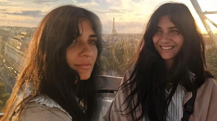 Tuba Büyüküstün'ün Paris'ten paylaştığı fotoğraflar ilgi gördü