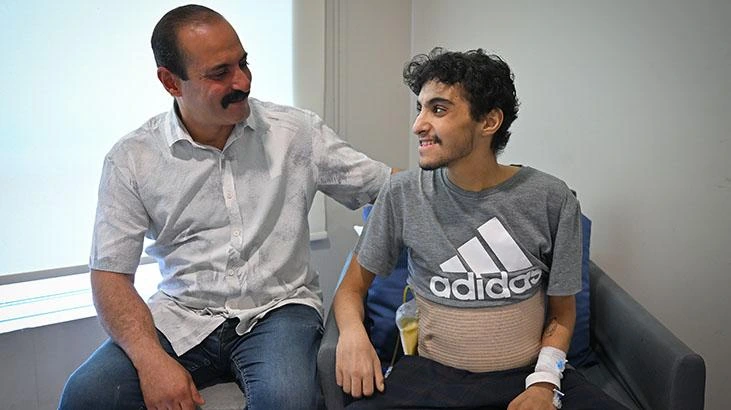 Yoğun bakımda tedavi gören Iraklı öğrenci karaciğer nakliyle sağlığına kavuştu