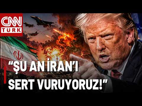 SON DAKİKA????ABD, İran'ı Vuruyor! Trump: 